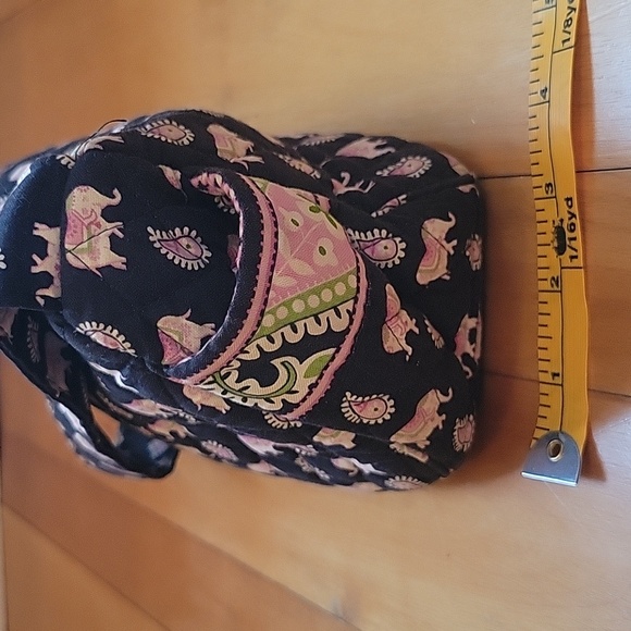Vera Bradley bag with pink elephant print - Picture 5 of 8